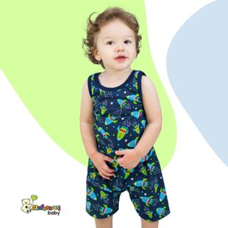 Pijama Regata masculino Menino e Menina 100% algodão verão confortável estampados