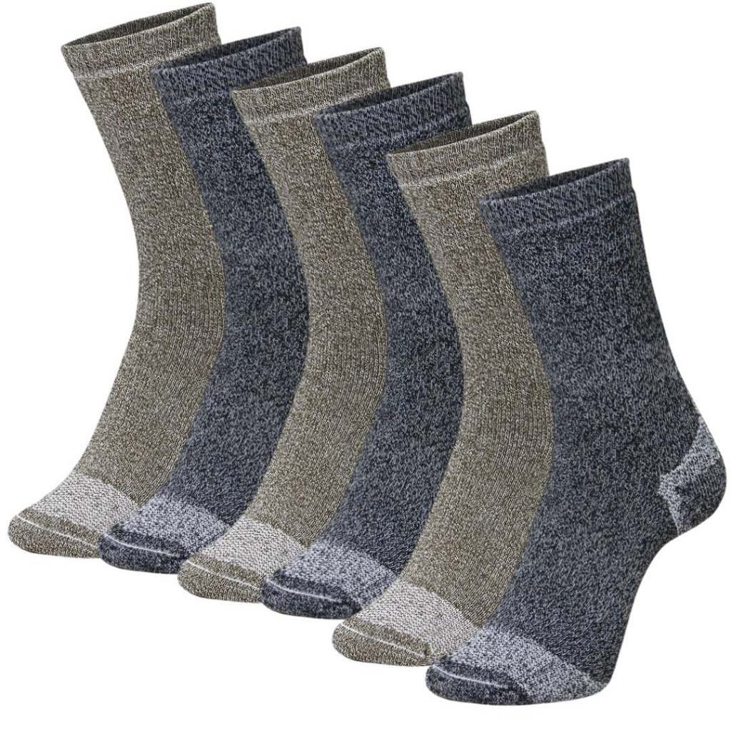 6X Pares Meia Selene Trekking Coolmax Coturno Botas Caminhadas Trilhas