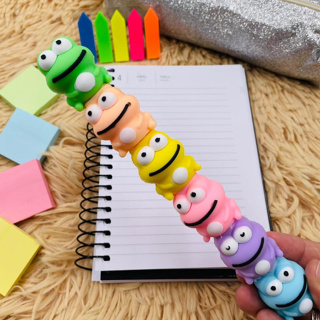 Mine Marca Texto Textos Infantil Empalhável Ursos Cachorro Sapo Escolar Universitário 5Unis Material Fofo em Oferta na Shopee