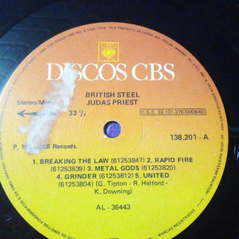 Disco vinil Chitãozinho e Xororó 3 lps