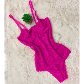 Body de Renda Luxo com Aro