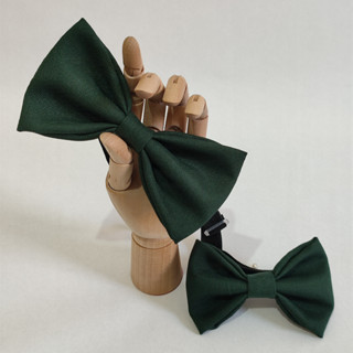gravata borboleta adulto/infantil cor verde musgo eventos, padrinho, casamento