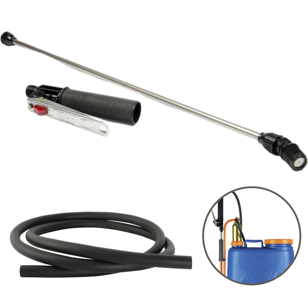 Lança Completa Para Pulverizador Costal Jacto Gatilho + Mangueira