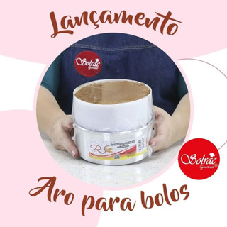 Aro Cinta para bolo 15 cm Monta Estrutura com Segurança Solrac