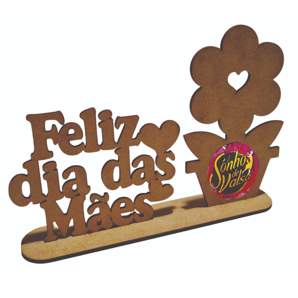 40 unidade porta bom bom dias das mães corte laser 18 cm x 12 cm