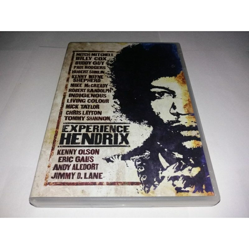 Dvd - Experience Hendrix - Live Tribute 2002 - Buddy Guy - Paul Rodgers - Eric Gales - Mitch Mitchell