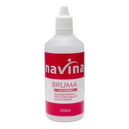 Detalhes do Kit Limpeza Cílios Pisseta Bruma Navina Primer Escovinha