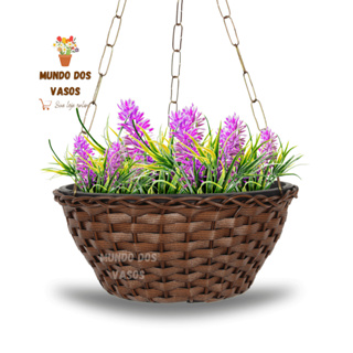 Vaso De Planta Cuia Pendurar N02 Pendente Suspenso Corrente em Oferta na Shopee