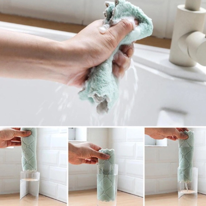 5 KIT Pano De Prato Forte Absorção De Água Microfibras Casa Pano De Limpeza Promoção