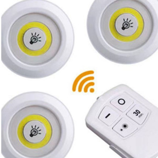 Lampada Led Luminaria Multiuso Sem Fio Multiuso Com Controle Remoto Premium