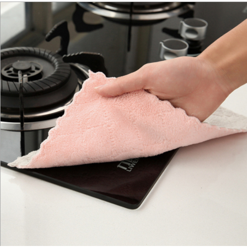5 KIT Pano De Prato Forte Absorção De Água Microfibras Casa Pano De Limpeza Promoção