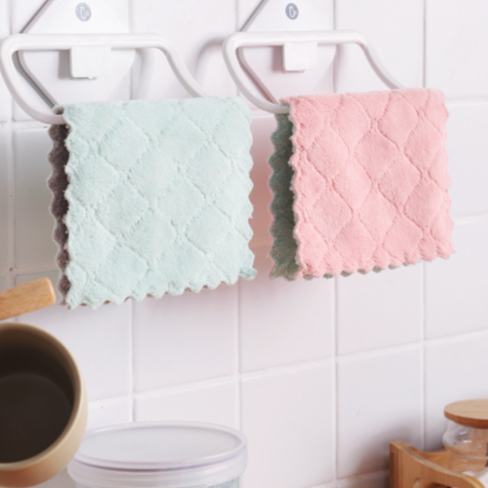 5 KIT Pano De Prato Forte Absorção De Água Microfibras Casa Pano De Limpeza Promoção