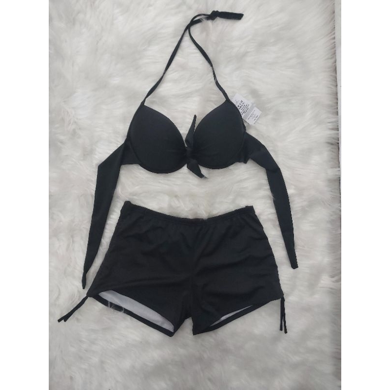 Conjunto de biquini plus size com bojo e aro sustentação e suquini forrado