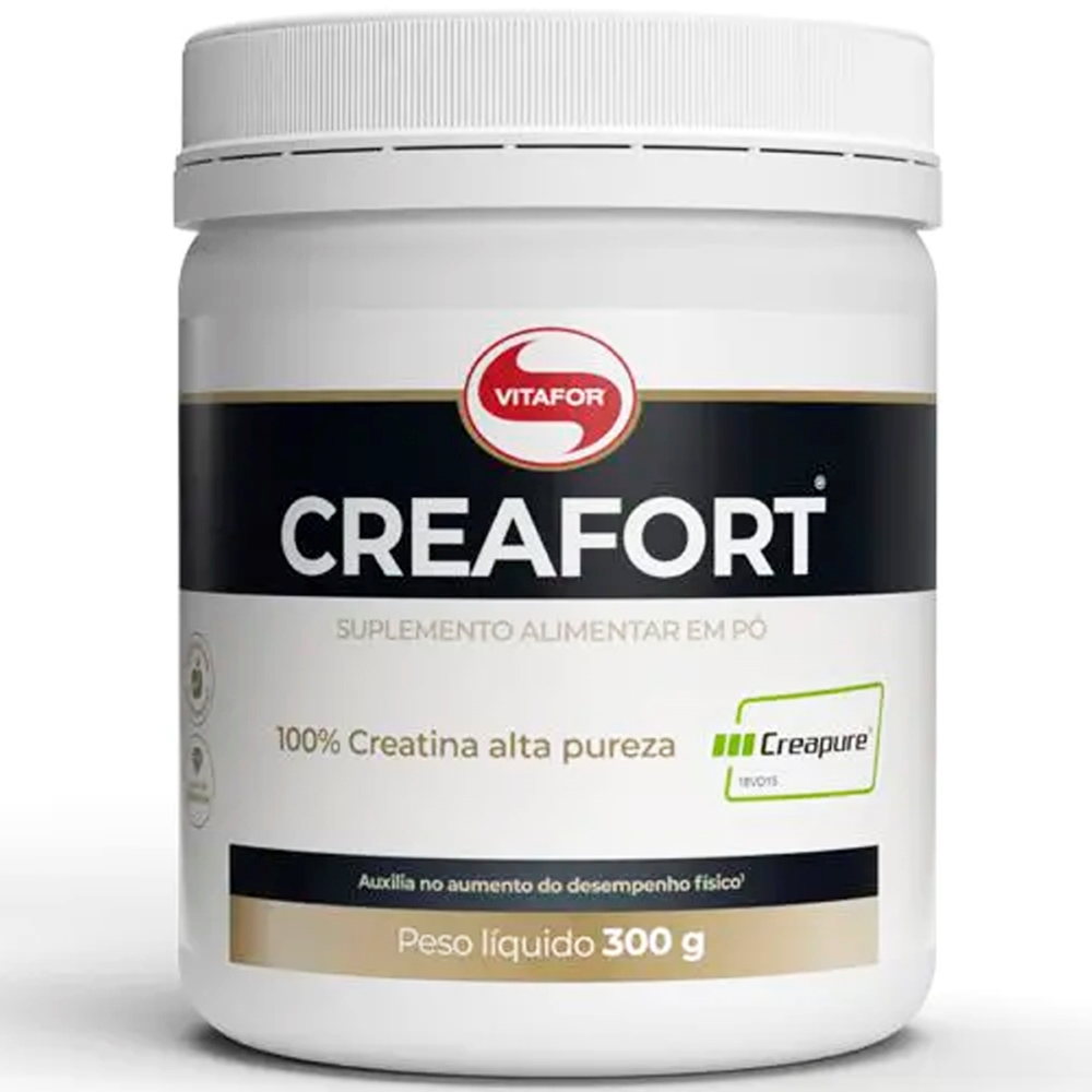 Creatina Creafort 300g com Creapure Original Vitafor