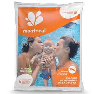 Sulfato de Alumínio Decantador Para Piscina 2 Kg Montreal