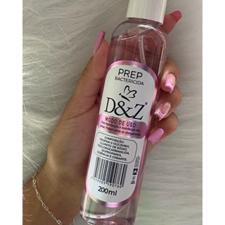 Prep D&Z Bactericida 200ml - cuidado das unha em Oferta na Shopee