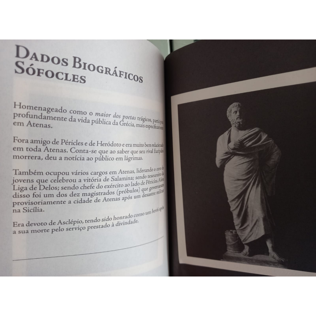 Livro Antígona De Sófocles