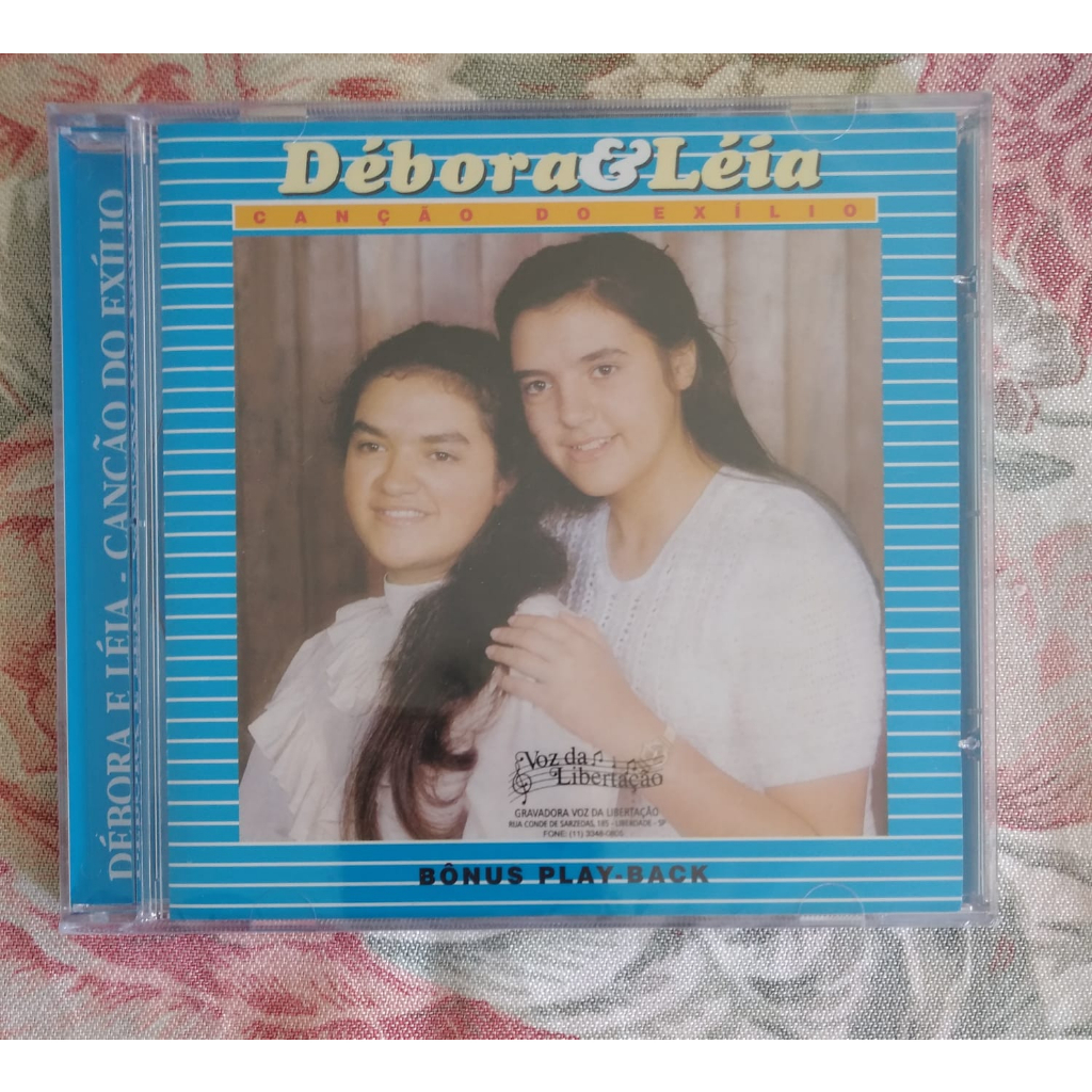 CD DÉBORA E LÉIA - CANÇÃO DO EXÍLIO - LACRADO