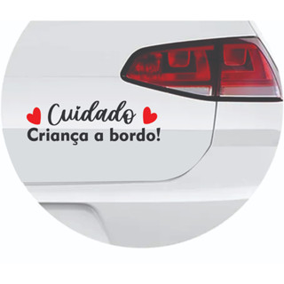 Adesivo Criança A Bordo Crianças