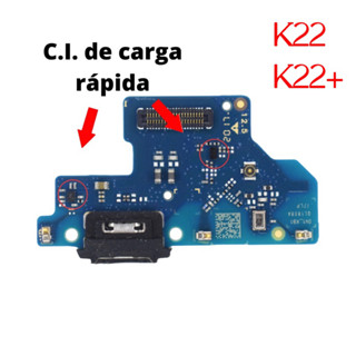 Placa Conector De Carga Turbo LG K22 /K22+TURBO