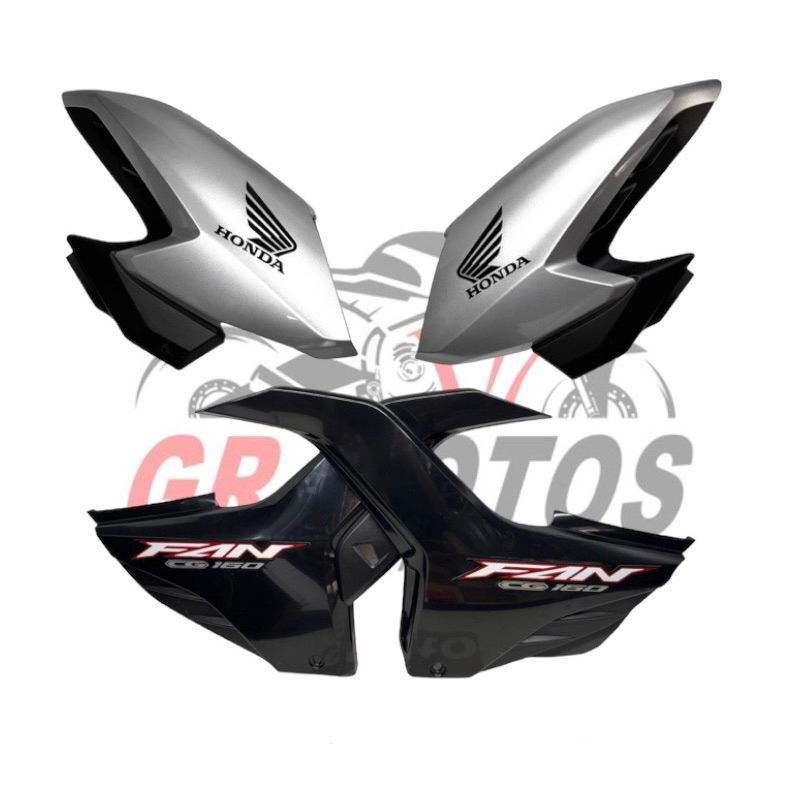 KIT CARENAGEM MOD CG FAN160 2023 PRATA FORCE