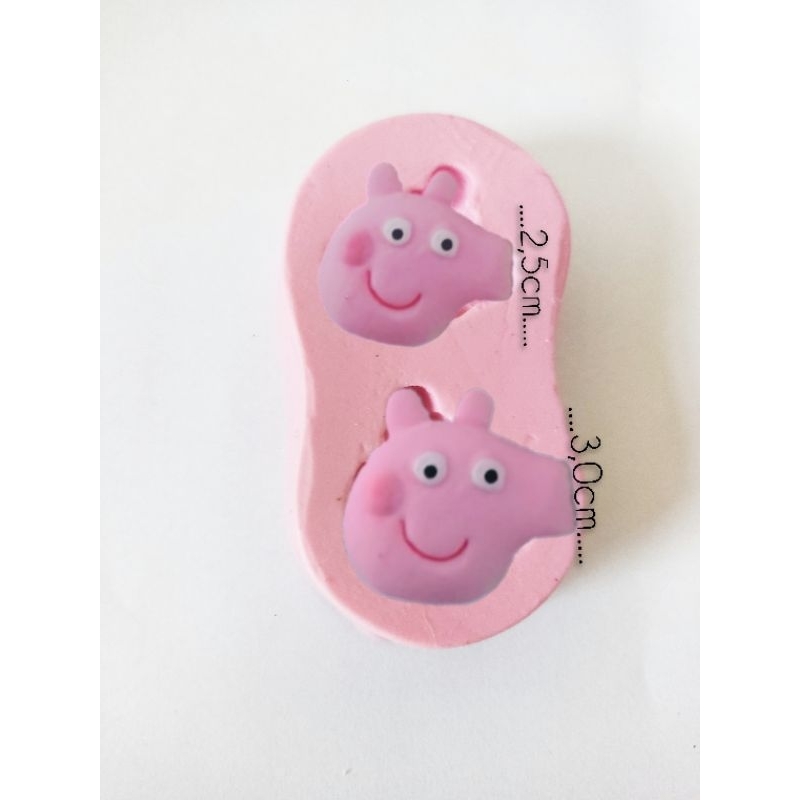 Molde de silicone - Peppa Pig (cód. 12) em Oferta na Shopee