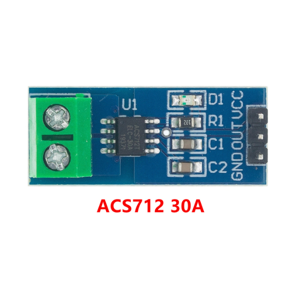 Sensor Corrente 30a Acs712 Acs712 30a