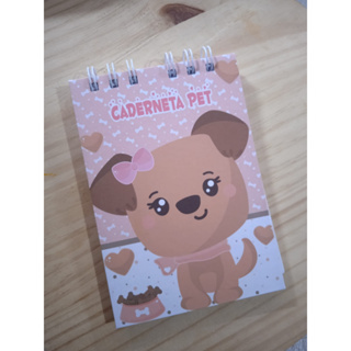 Caderneta Pet Sem Nome A6 em Oferta na Shopee
