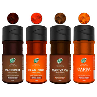 Tonalizante Ruivo Kamaleão Color 150ml Vegano Cruelty-free - Flamingo Raposinha Capivara Carpa