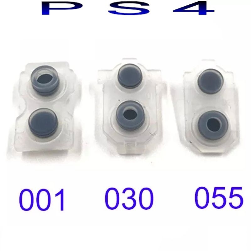 BOTÃO DE BORRACHA PS4 CONDUTIVA PARA GATILHO R1 L1 R2 E L2 JDS JDM PLAY 4 em Oferta na Shopee