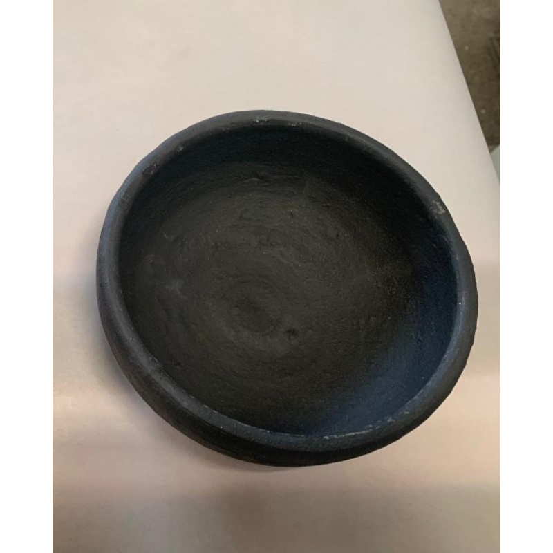 1 Cumbuca/Pote de Cerâmica-Barro 300ml - Cor Única