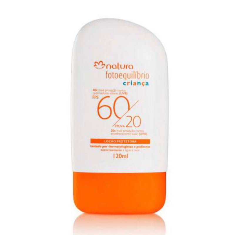 Loção Protetora Criança FPS 60/ FPUVA 20 Fotoequilíbrio - 120ml