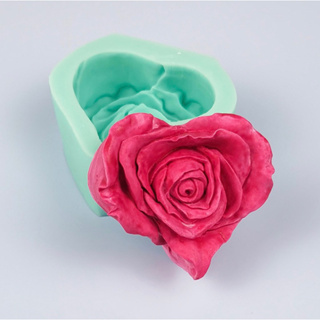 Molde de Silicone - Rosa Coração em Oferta na Shopee
