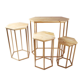 Kit De Mesa Sextavada Para Festa Aniversario Decoração
