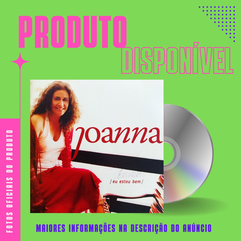 CD JOANNA - EU ESTOU BEM (Part. Especial: Zezé Di Camargo, Blaggio Antonaci)