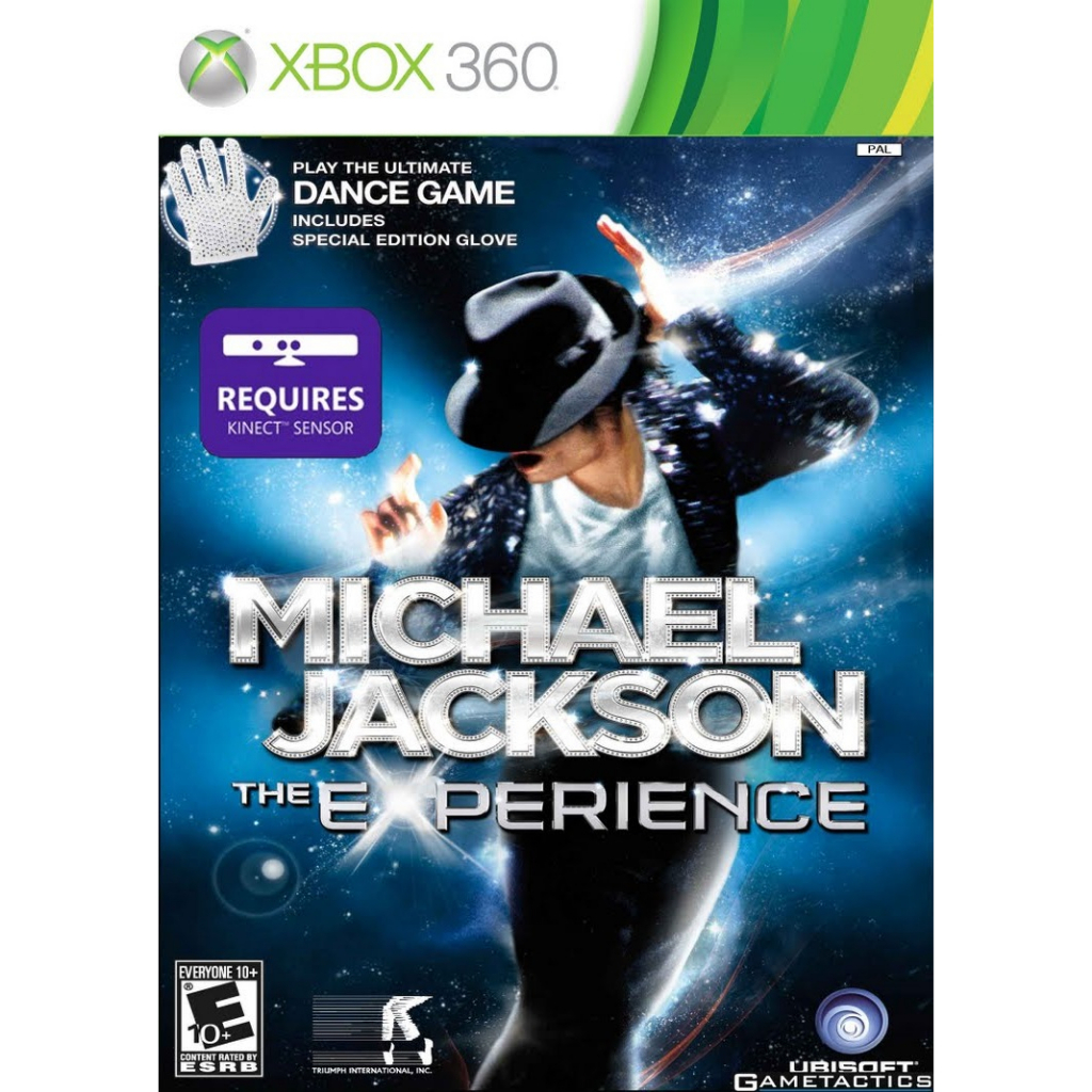 michael jackson the experience kinect xbox 360 - midia física