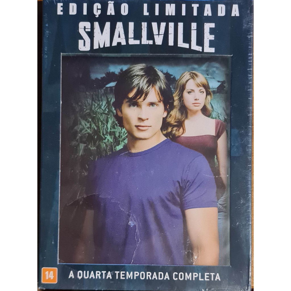 Dvd box Smallville - A Quarta Temporada Completa (Novo e Lacrado)