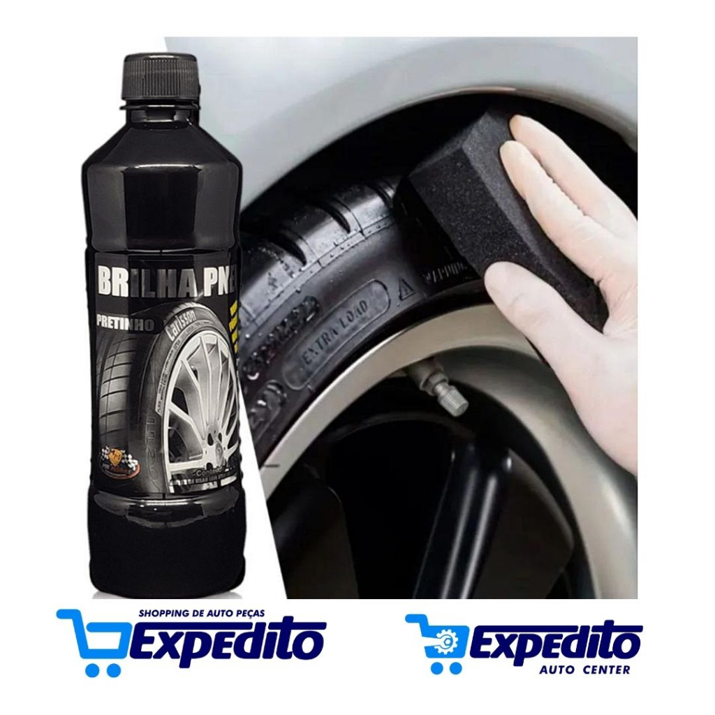 Pretinho Brilha Pneu Mil Milhas 475 ml — imagem 2 de 2