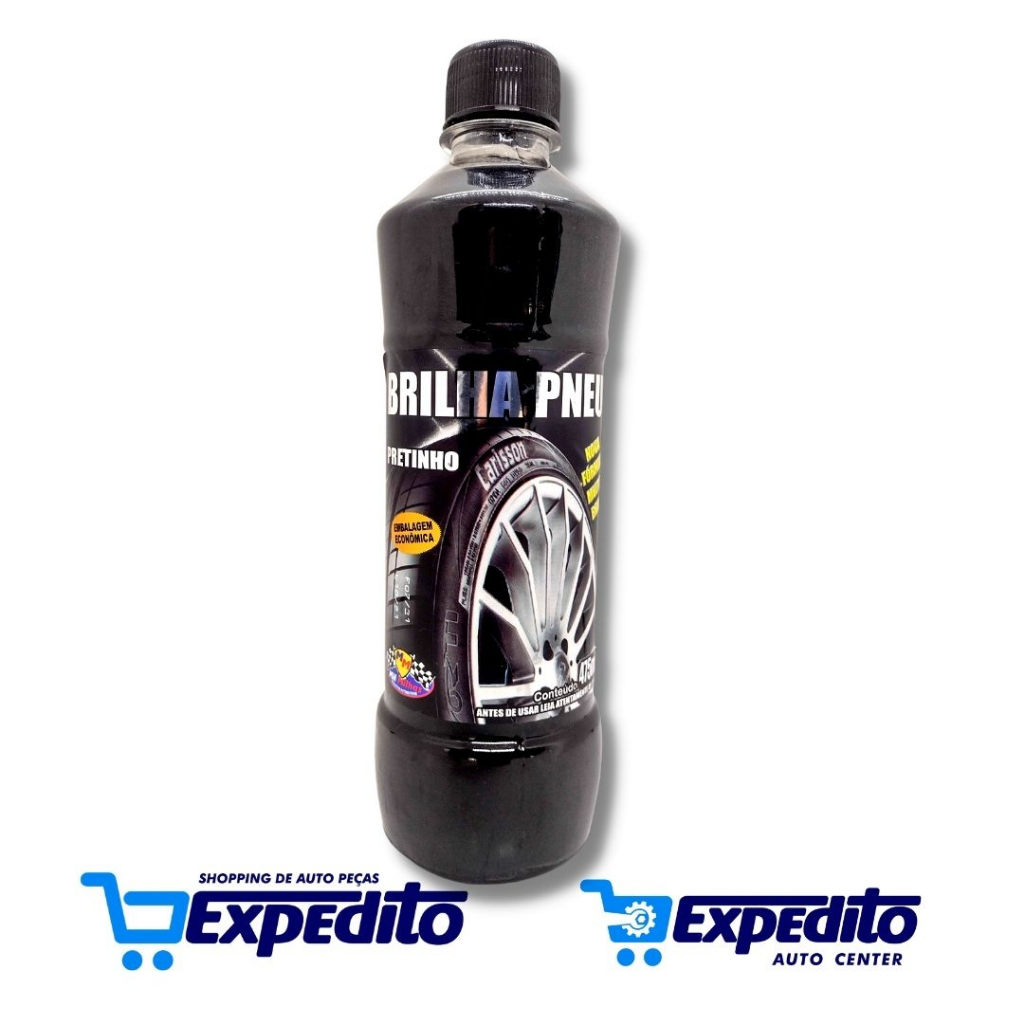 Pretinho Brilha Pneu Mil Milhas 475 ml