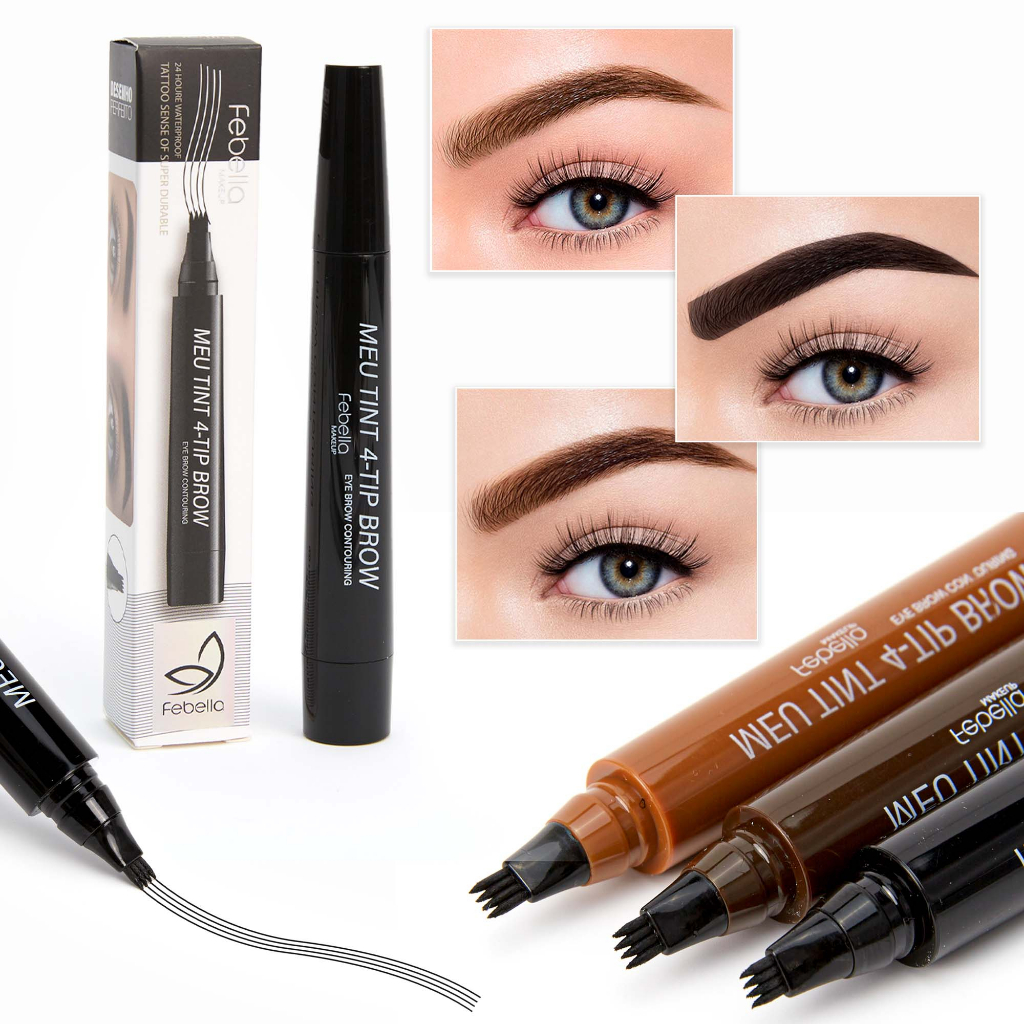Caneta Tattoo para Sobrancelha 24Horas para um desing Perfeito Febella CSL2013 em Oferta na Shopee