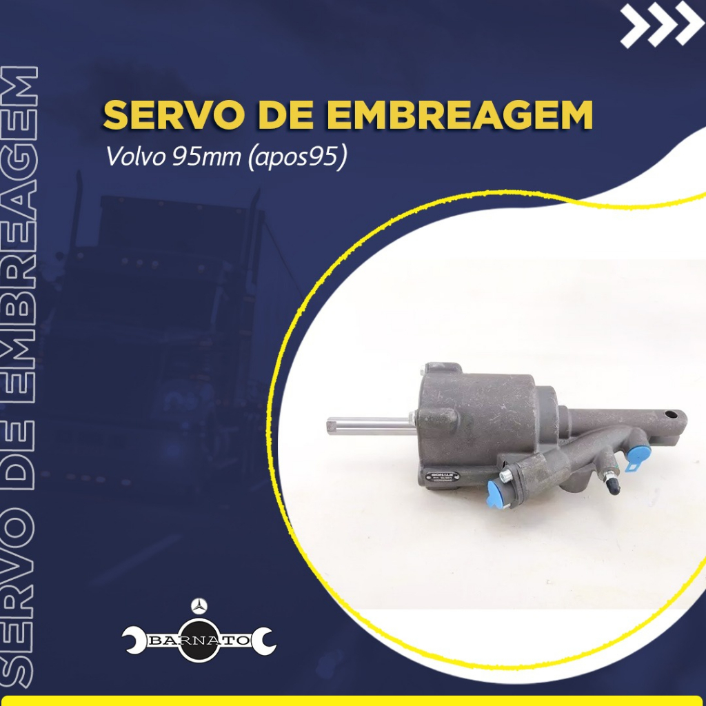 SERVO DE EMBREAGEM VOLVO 95MM (APOS 95) 9002950007