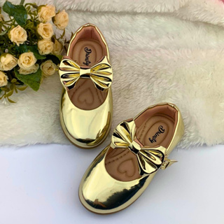Sapatilha Infantil Menina feminina do 20 ao 34 direto da fabrica super confortável SPT 505 Ouro em Oferta na Shopee