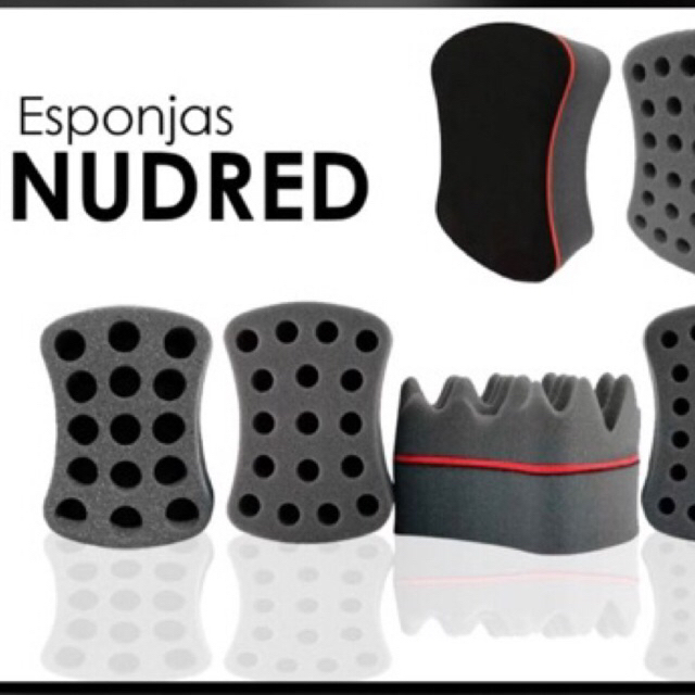Esponja para cabelo - esponja NUDRED - Esponja para cabelo - Dupla