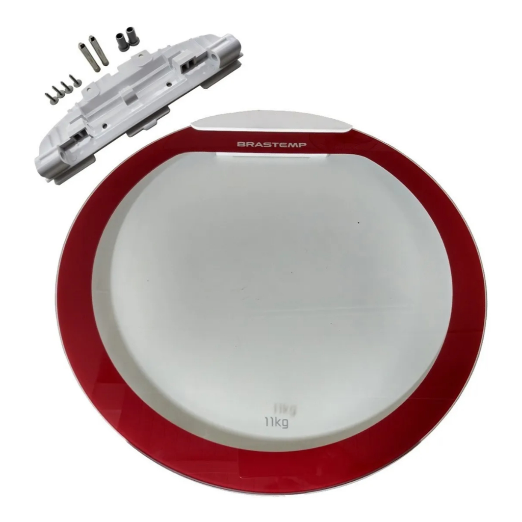 Tampa Móvel + Base Lavadora Brastemp Bwh11 Bwg11 Original