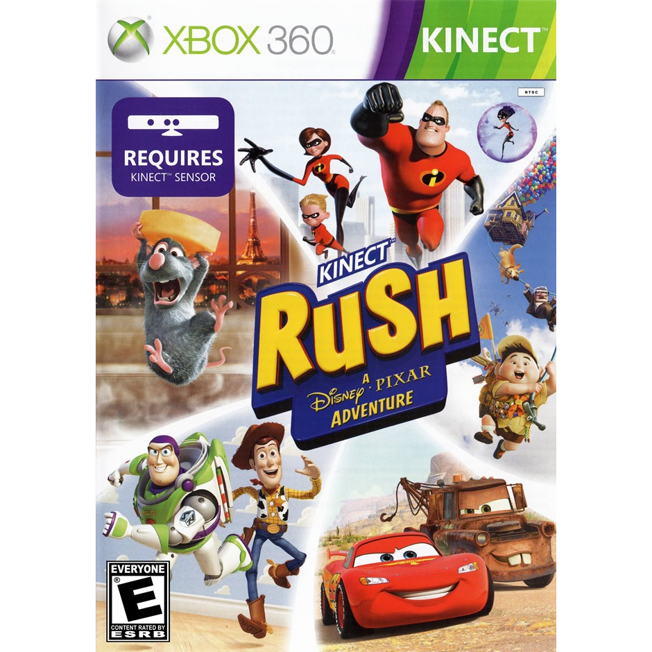 kinect rush xbox 360 - midia física