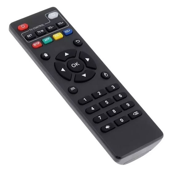Controle Remoto Para Tv Box Smart Tv 4k Compatível Universal
