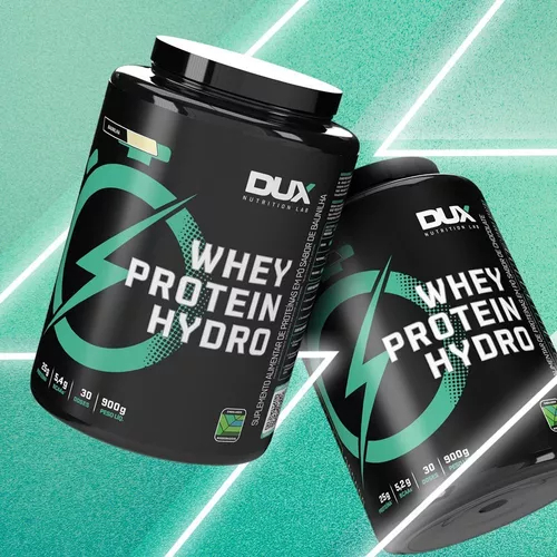 Whey Hidrolisado Whey Protein Hydro 900g Dux Nutrition Escolha o Sabor