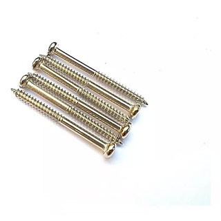 Parafuso para Captador Contrabaixo Cromado 2.5x35 Kit C/10 unidades