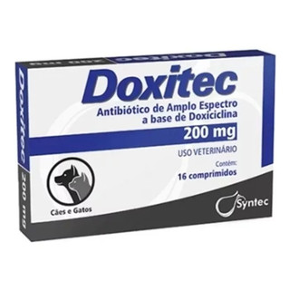 Doxitec 200 Mg C/16 Cpr - Cães/gatos - Syntec