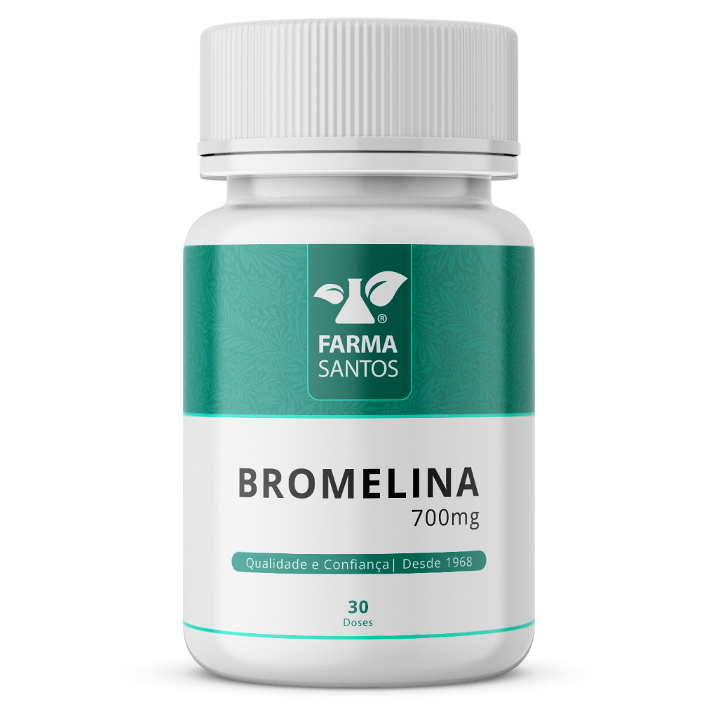 Bromelina 700mg Ação Cicatrizante